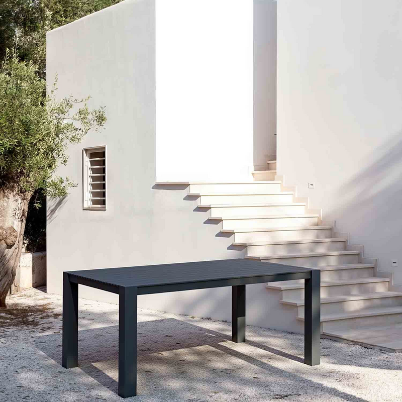 [Clearance]  Vernon Aluminium Outdoor Dining Table 160 cm at Alexandria (ALX) NSW Store Only