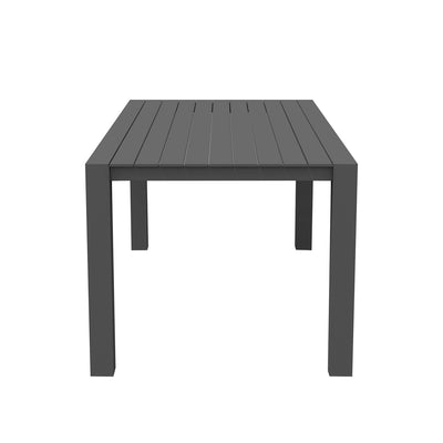 Vernon 160 cm Table Vernon 140 cm Bench and Coda Chair Outdoor Dining Setting