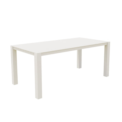 Vernon Outdoor Aluminium Dining Table 180 cm