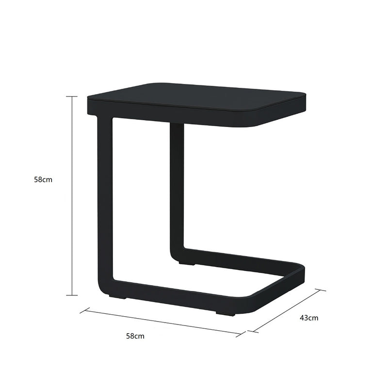 Black aluminium &
