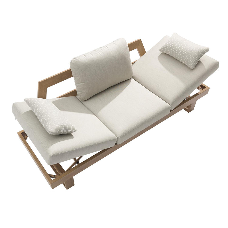 Seattle Aluminium Outdoor 3 Seater Lounge