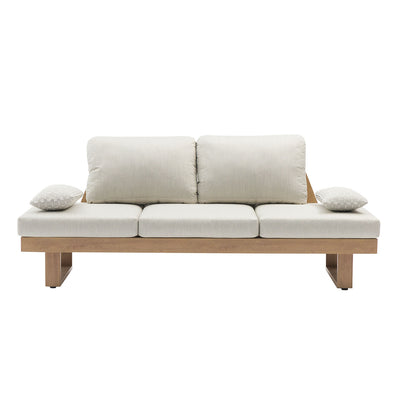 Seattle Aluminium Outdoor 3 Seater Lounge