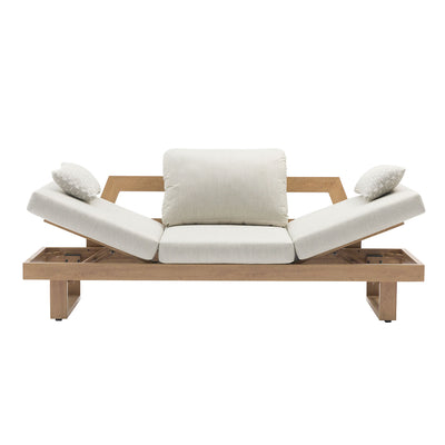 Seattle Aluminium Outdoor 3 Seater Lounge