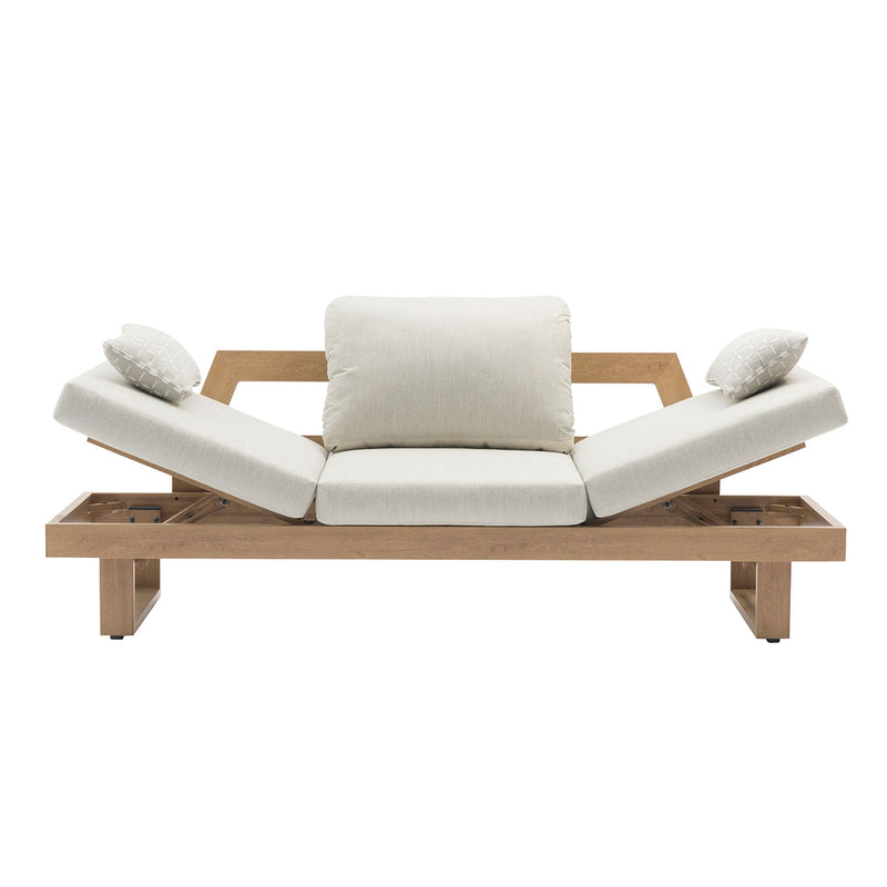 Seattle Aluminium Outdoor 3 Seater Lounge