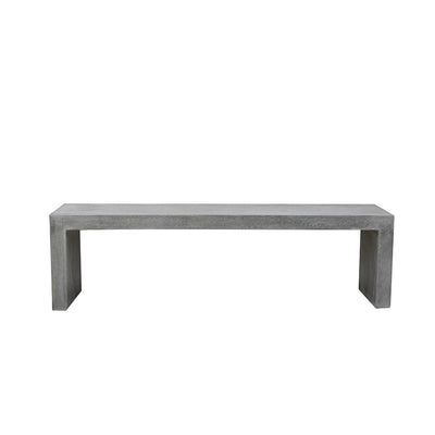 Zen Outdoor Concrete Bench 160 cm