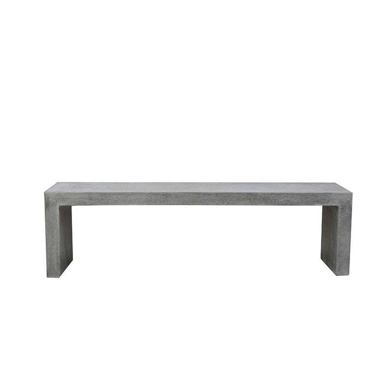 Zen Outdoor Concrete Bench 160 cm