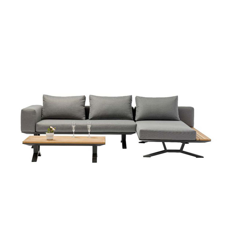 Zedd 4 Seater Outdoor Aluminium Lounge