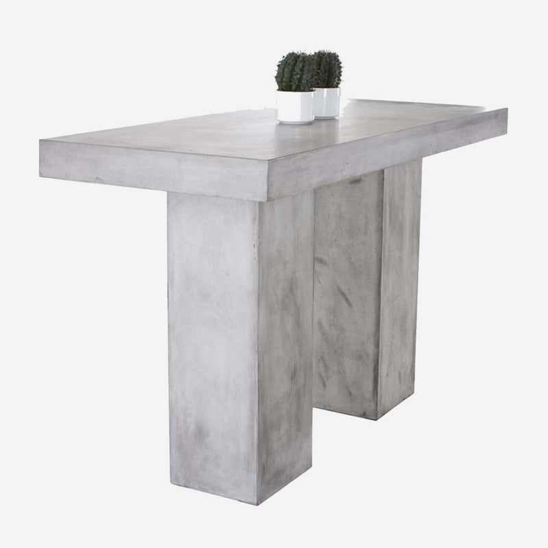 Zen Outdoor Concrete Bar Table 160 cm