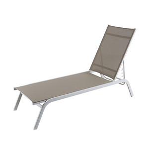 June Outdoor Aluminium Sun Lounger
