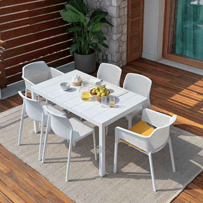 Nardi Rio Resin Extension Dining Table 140/210 cm