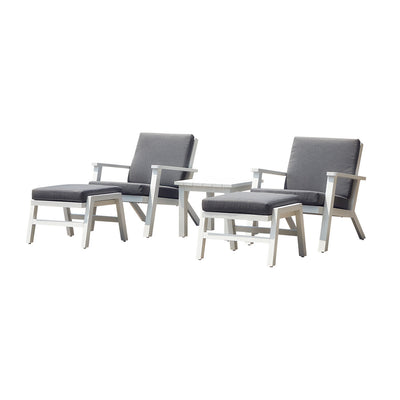 Cortona Outdoor Aluminium 5 PCS Balcony Setting