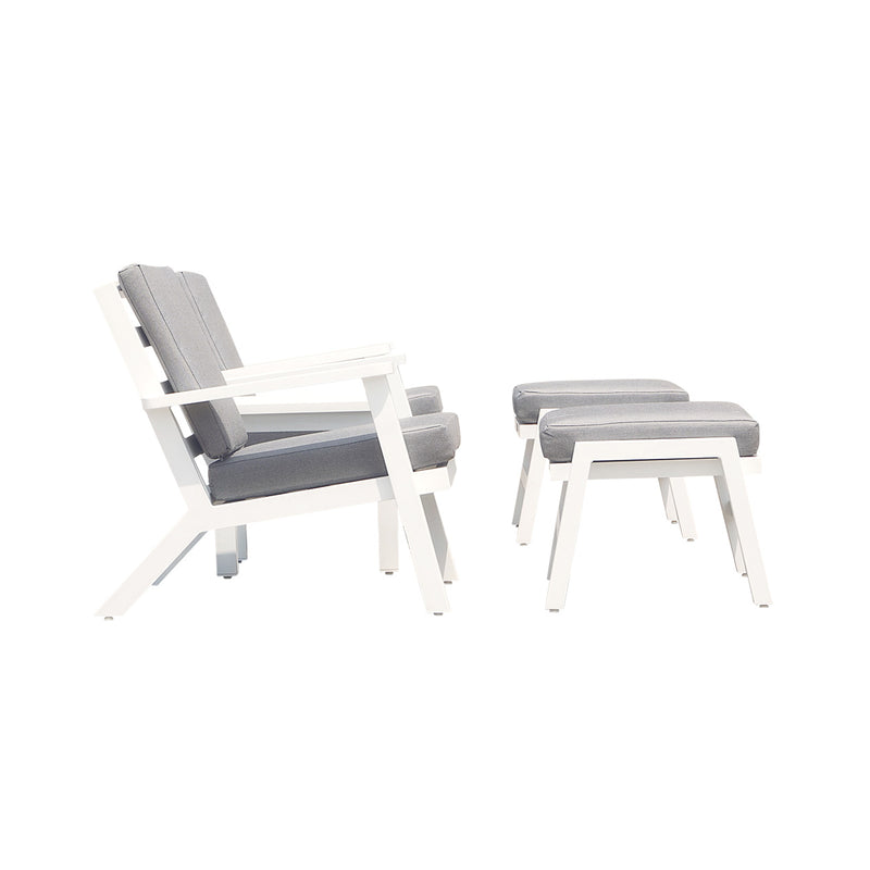 Cortona Outdoor Aluminium 5 PCS Balcony Setting