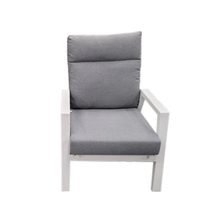 Hamilton Outdoor Furniture sofa, made of Aluminium and UV-resistant fabric, perfect as Outdoor Chairs