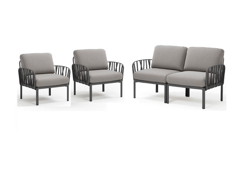 Nardi Komodo 4 Seater Outdoor Resin Lounge