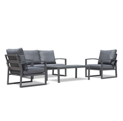 Nottingham 4 Seater Outdoor Aluminium Lounge
