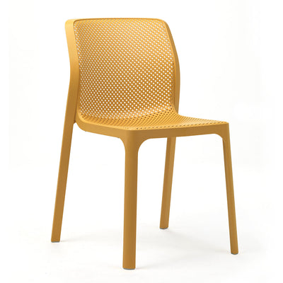 Vibrant Nardi Bit range of Italian-made outdoor chairs, crafted from high-quality fibreglass resin for outdoor furniture.