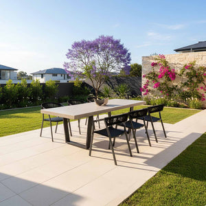 Zen Table Auto Rope Chair Outdoor Dining Setting