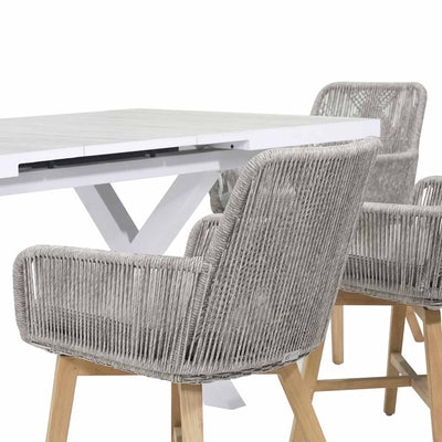 Clifton Table Armenia Chair Outdoor Dining Setting