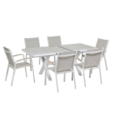 Clifton Table Cosmo Chair Outdoor Dining Setting