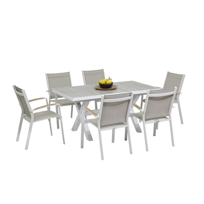 Clifton Table Cosmo Chair Outdoor Dining Setting