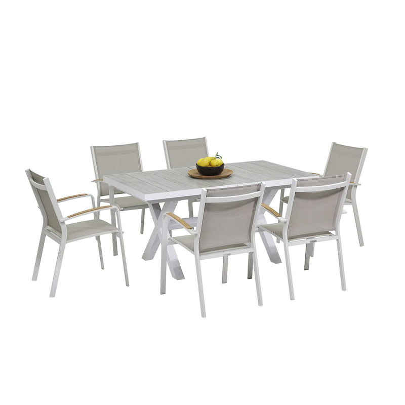 Clifton Table Cosmo Chair Outdoor Dining Setting