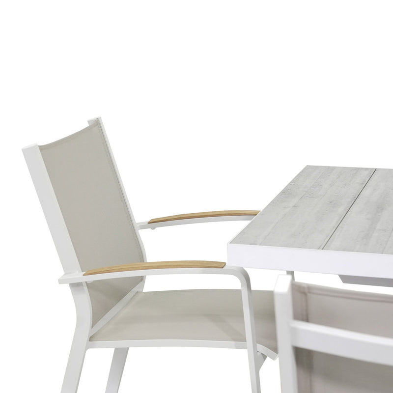 Clifton Table Cosmo Chair Outdoor Dining Setting