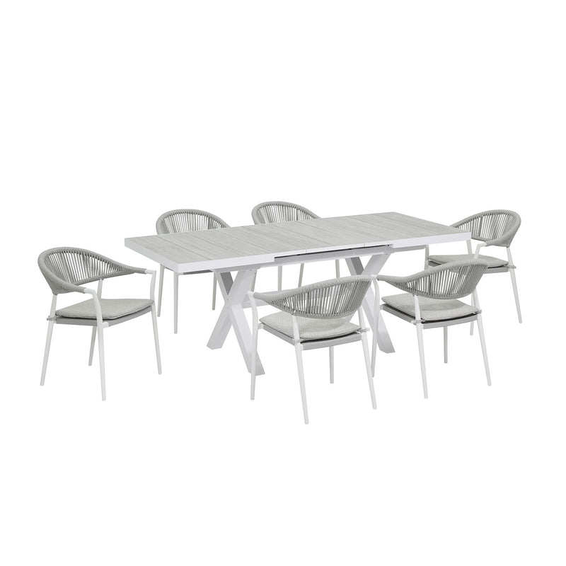 Clifton Table Windsor Chair Outdoor Dining Setting