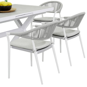 Clifton Table Windsor Chair Outdoor Dining Setting