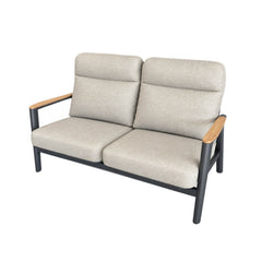 Eugene Aluminium Outdoor Recliner 2 Seater Lounge