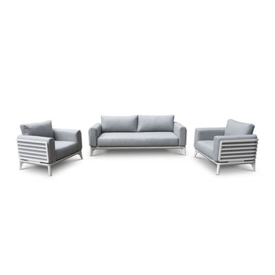 Alora 5 Seater Outdoor Aluminium Lounge