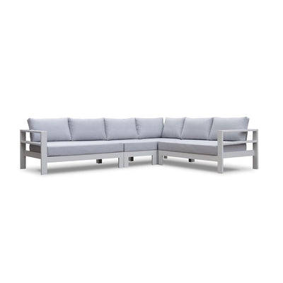 Albury 6 Seater Outdoor Aluminium Modular Lounge