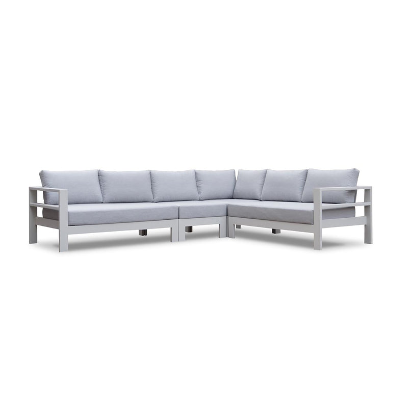 Albury 6 Seater Outdoor Aluminium Modular Lounge