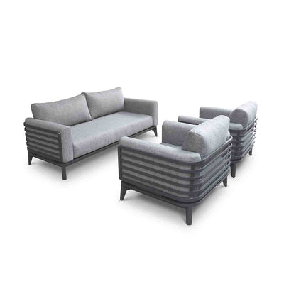 Alora 5 Seater Outdoor Aluminium Lounge