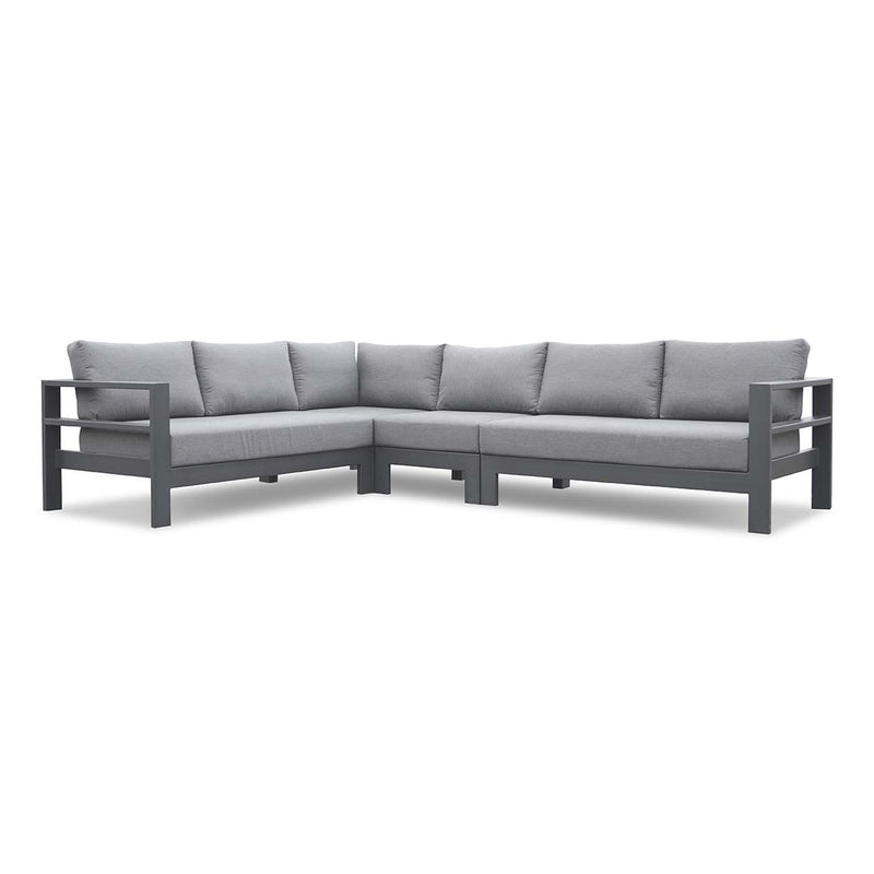 Albury 6 Seater Outdoor Aluminium Modular Lounge