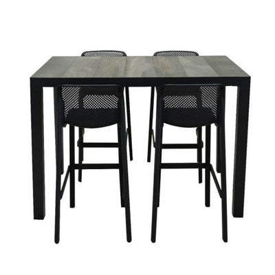 Clifton Table Nardi Net Stool Outdoor Bar Setting 5PC