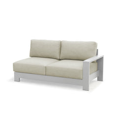Skyline 2 Seater Outdoor Aluminium Lounge with Left Arm