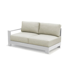 Skyline 2 Seater Outdoor Aluminium Lounge with Right Arm