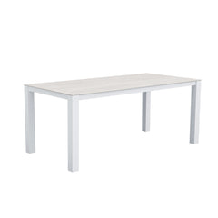 Vernon Ceramic Outdoor Dining Table 180 cm