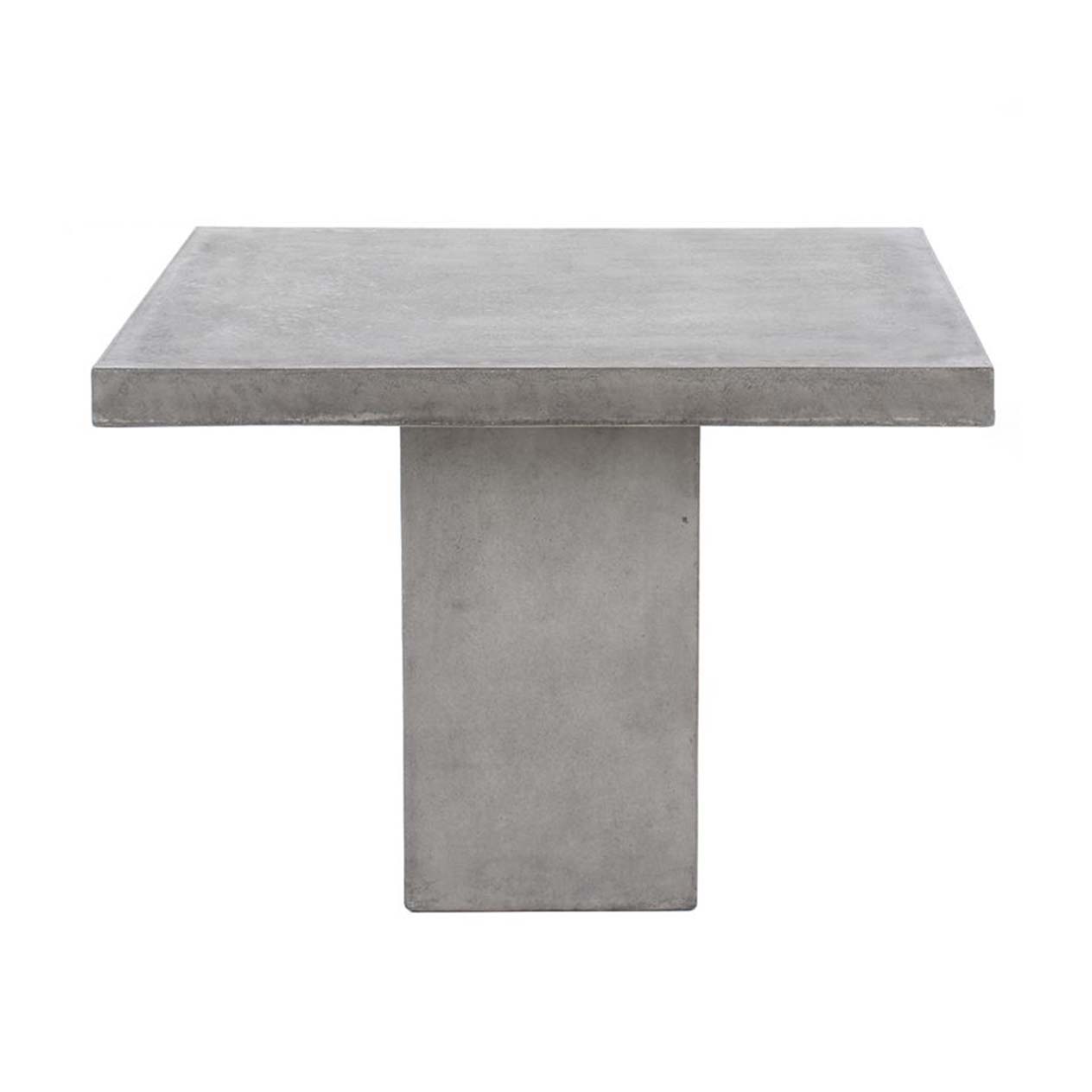 Zen Outdoor Concrete Square Dining Table 100 cm Remarkable